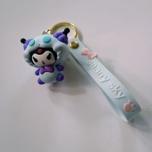 Cute Character Keychain with Strap